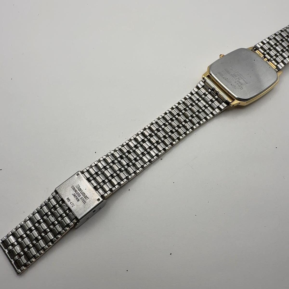 SEIKO 8N41-5160 セイコー DOLCE ドルチェ クォーツ スクエア メンズ 