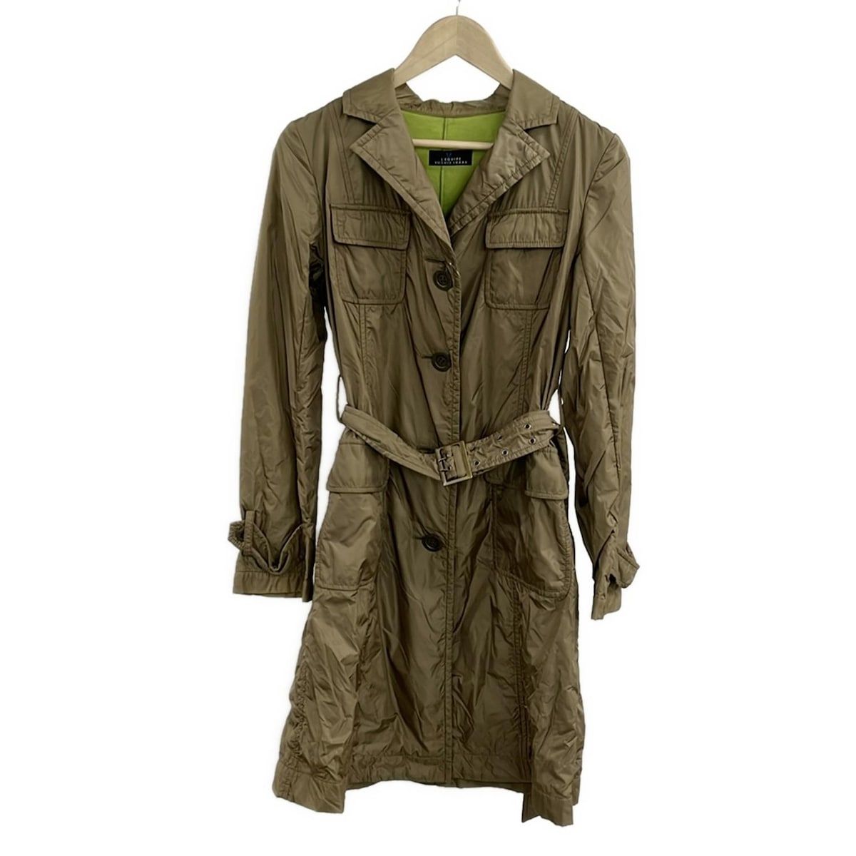 L’EQUIPE  YOSHIE INABA コート L'EQUIPE YOSHIE INABA レキップヨシエイナバ ノーカラーコート 良好