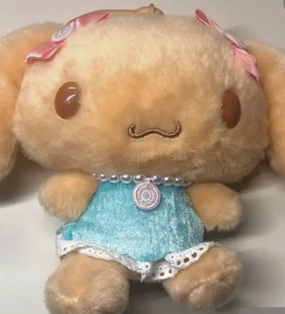 新品未使用　韓国　シナモロールカフェ　モカ　キーホルダー　ぬいぐるみ 韓国限定 サンリオ シナモンロールモカ ぬいぐるみ キーリング お