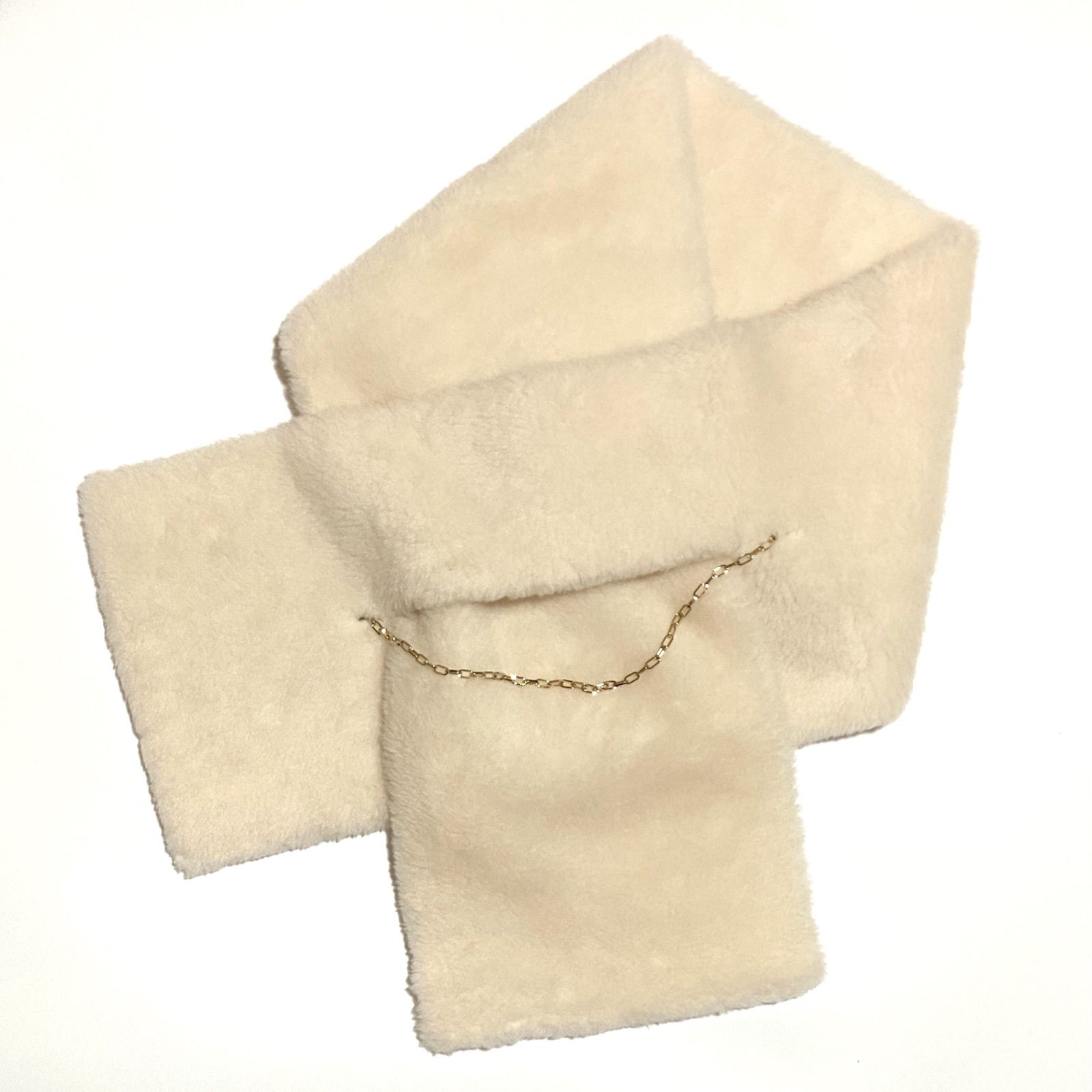 完売品 HYEON ヘヨン ted stole テッドストール ボア マフラー