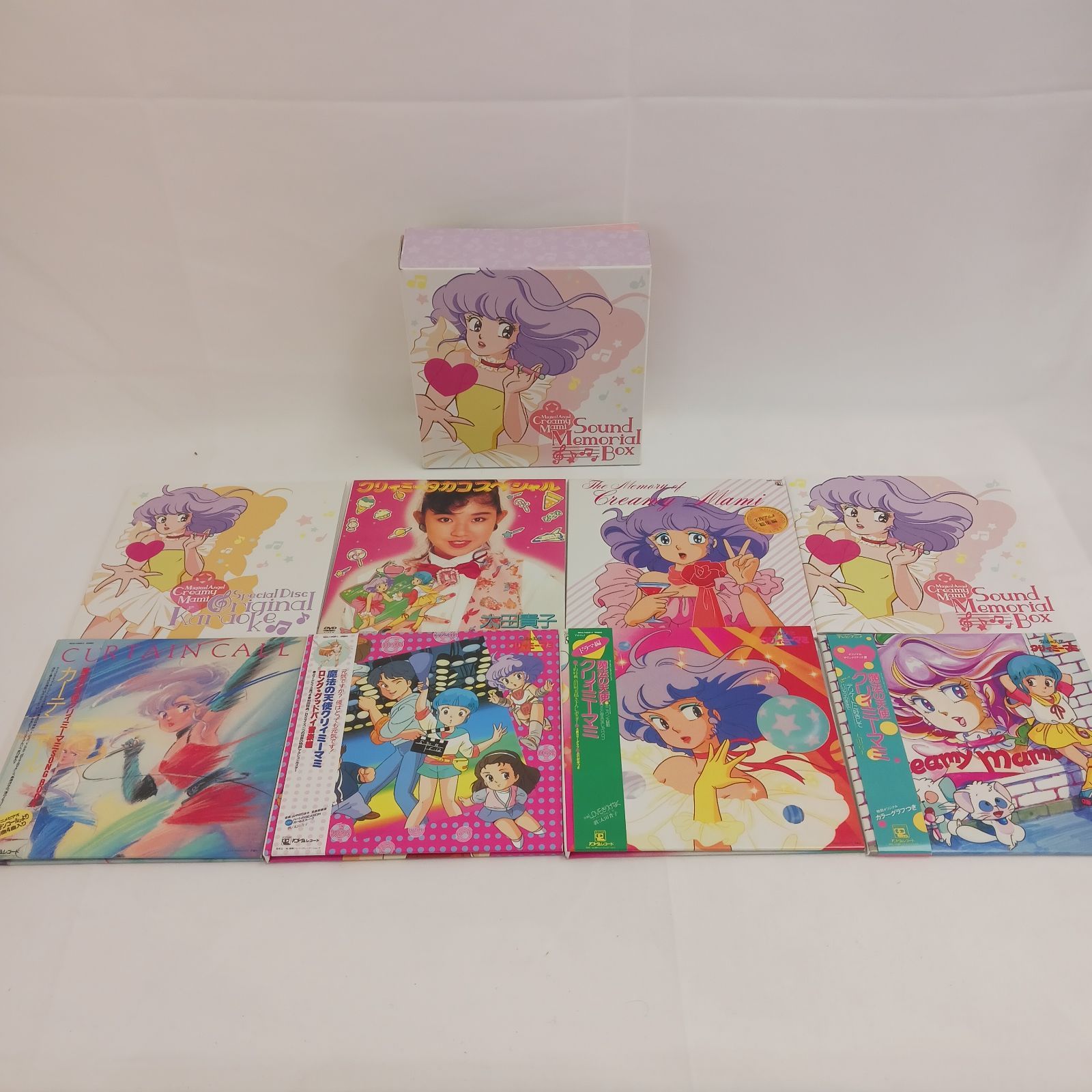 極美品】魔法の天使 クリィミーマミ サウンドメモリアルBOX DVD付き 未