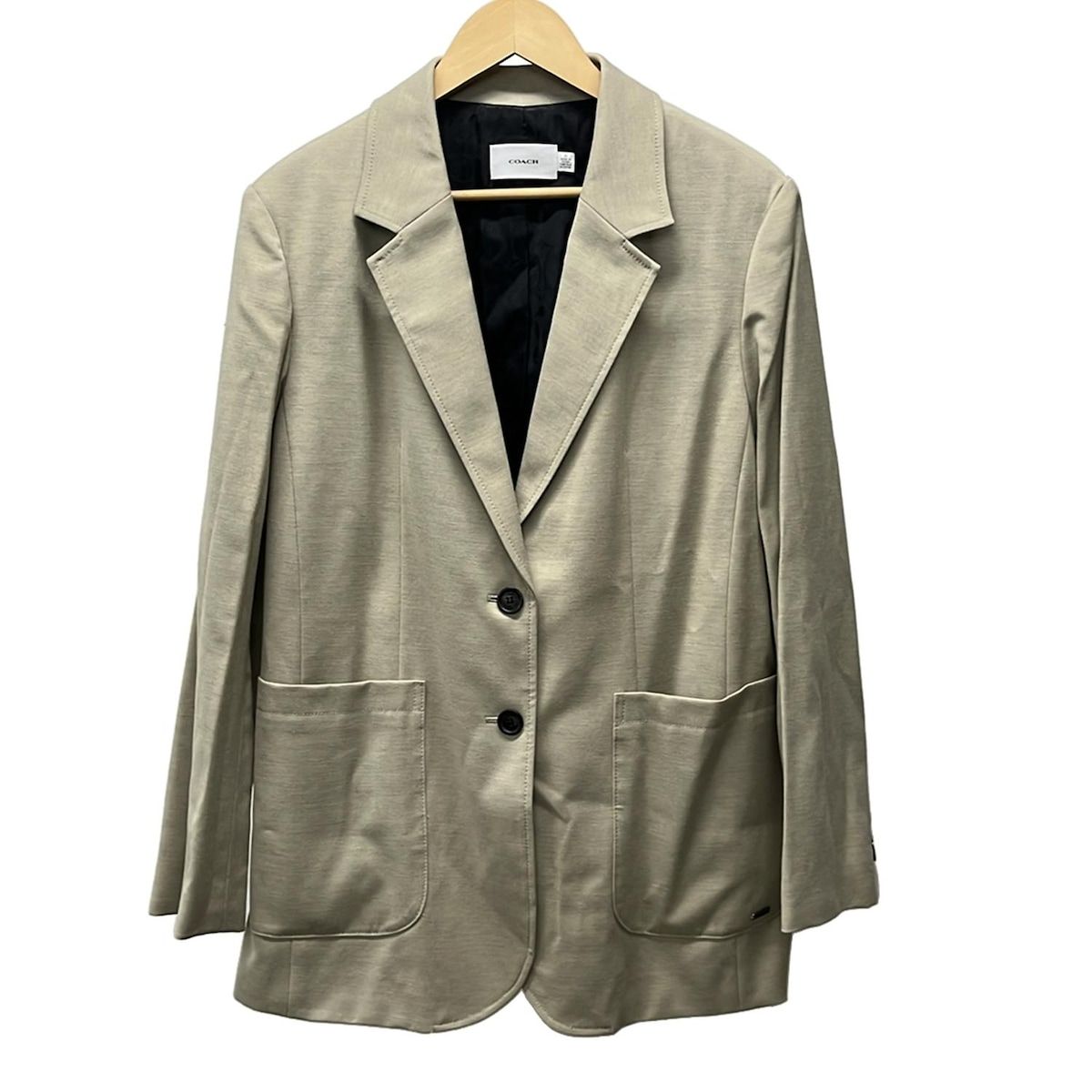 COACH(コーチ) ジャケット サイズM 小売 レディース美品 - グレー  