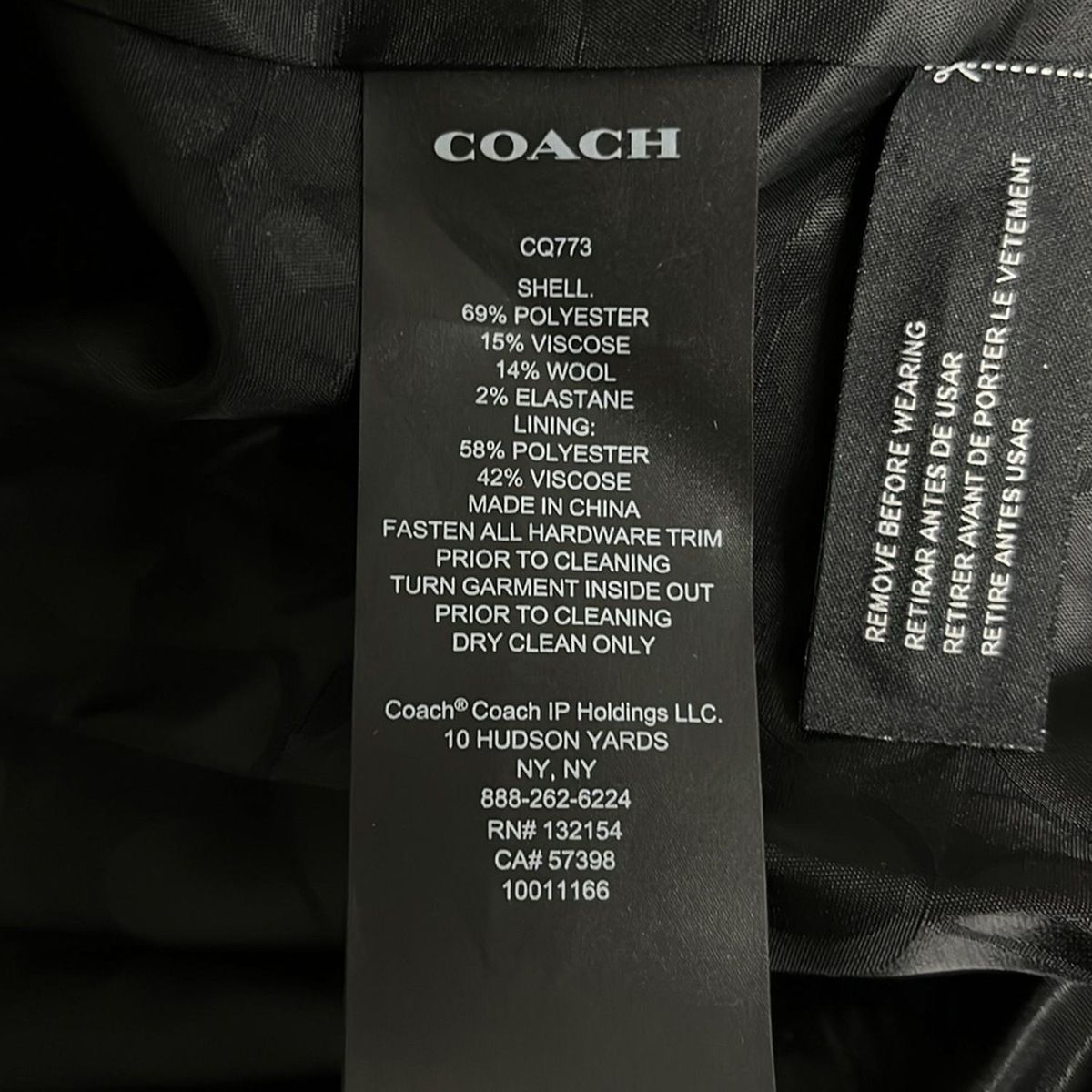 COACH(コーチ) ジャケット 小売業者 サイズM レディース美品 - グレー  