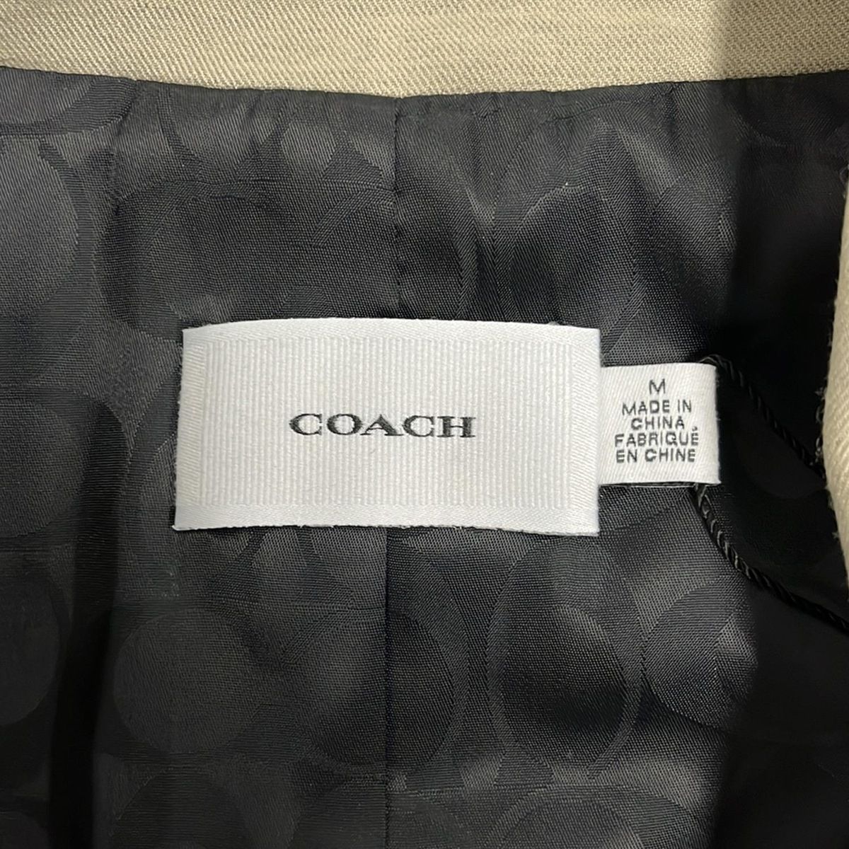 COACH(コーチ) ジャケット サイズM 小売 レディース美品 - グレー  