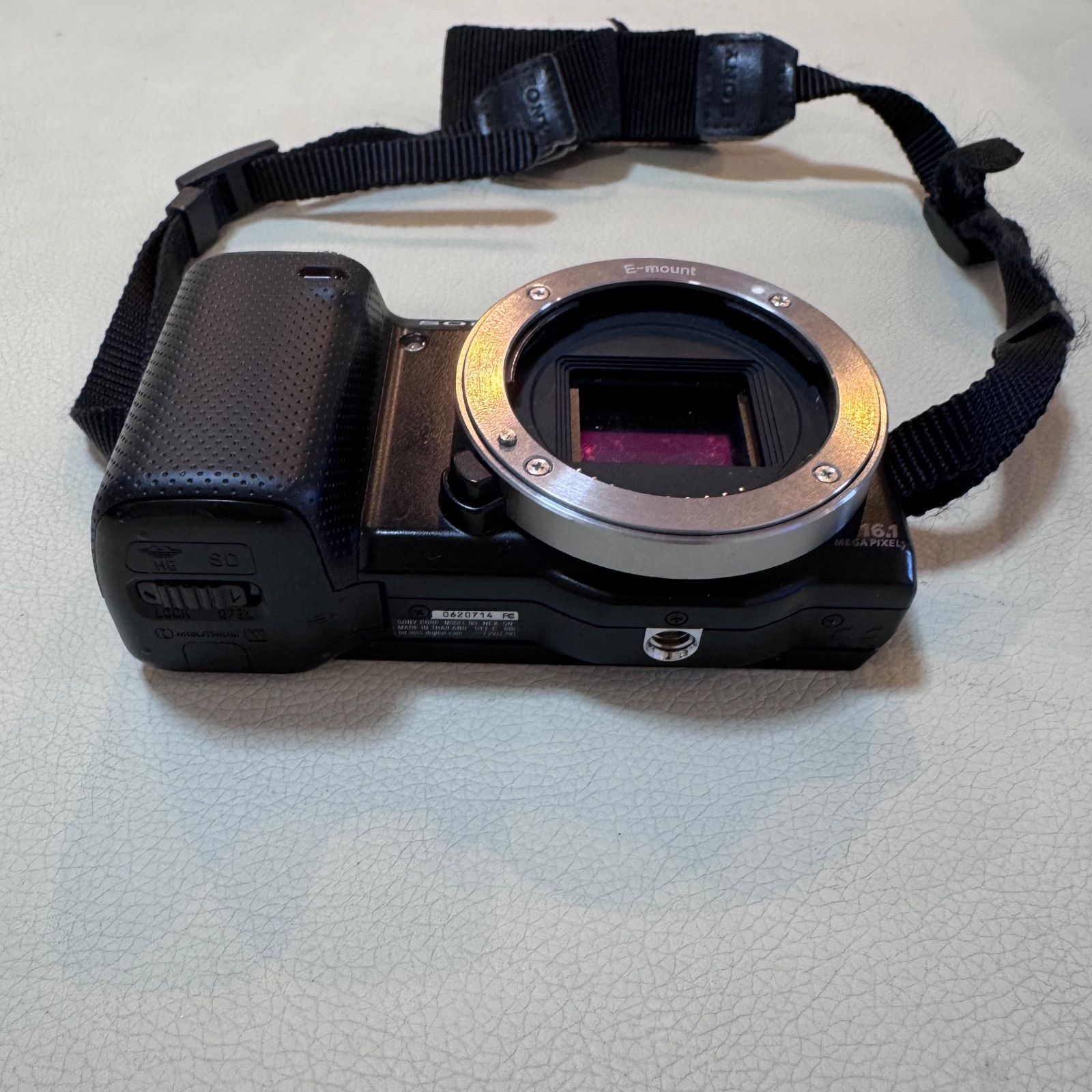 SONY ソニー NEX-5N ミラーレス一眼カメラ レンズ欠品 動作確認済