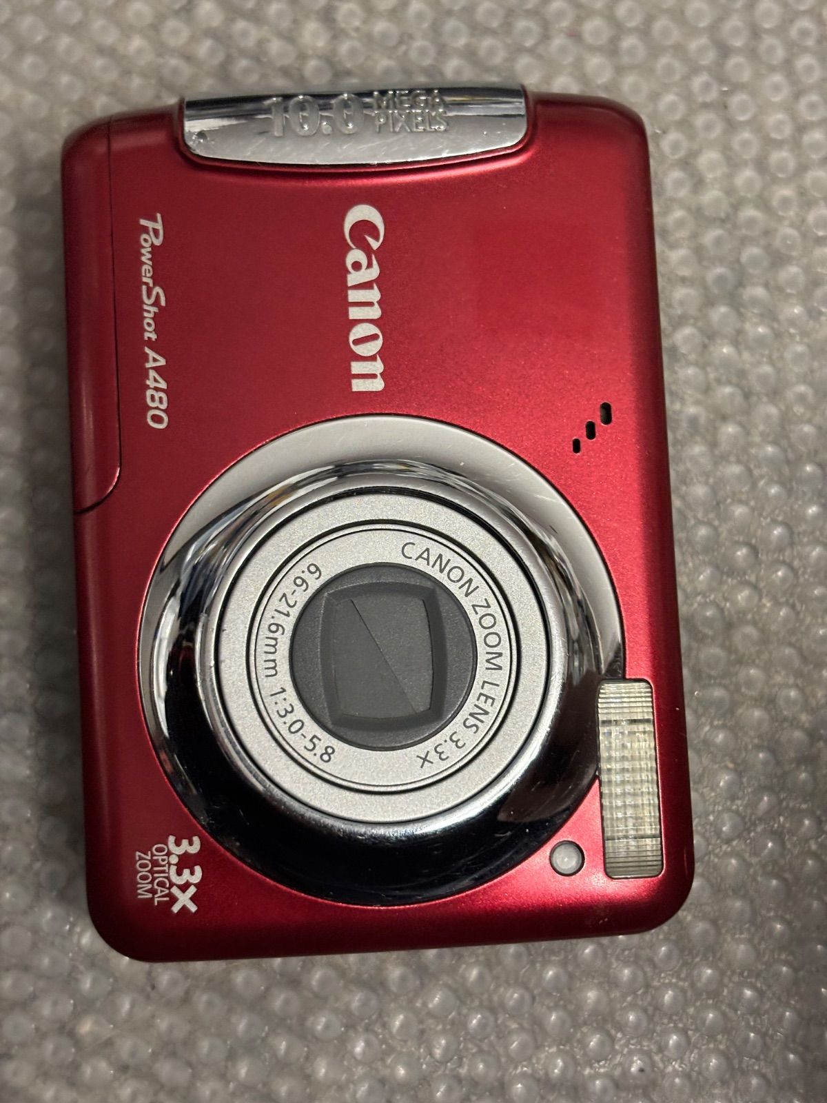 Canon PowerShot A480 レッド 12302 【公式通販】