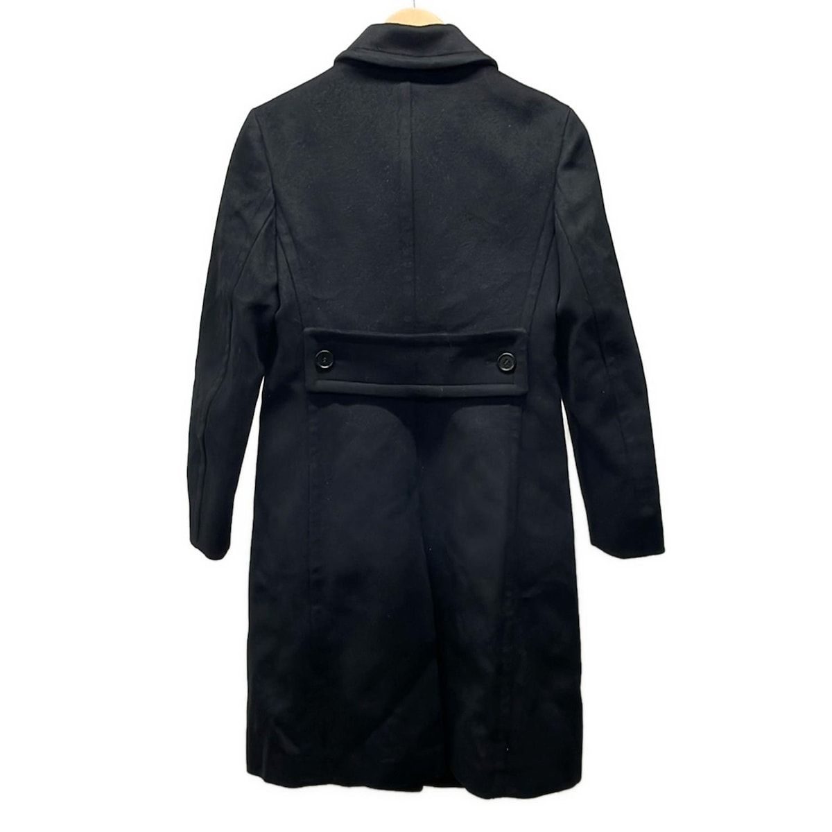 miumiu(ミュウミュウ) コート サイズ42 M レディース - 黒 長袖/秋/冬