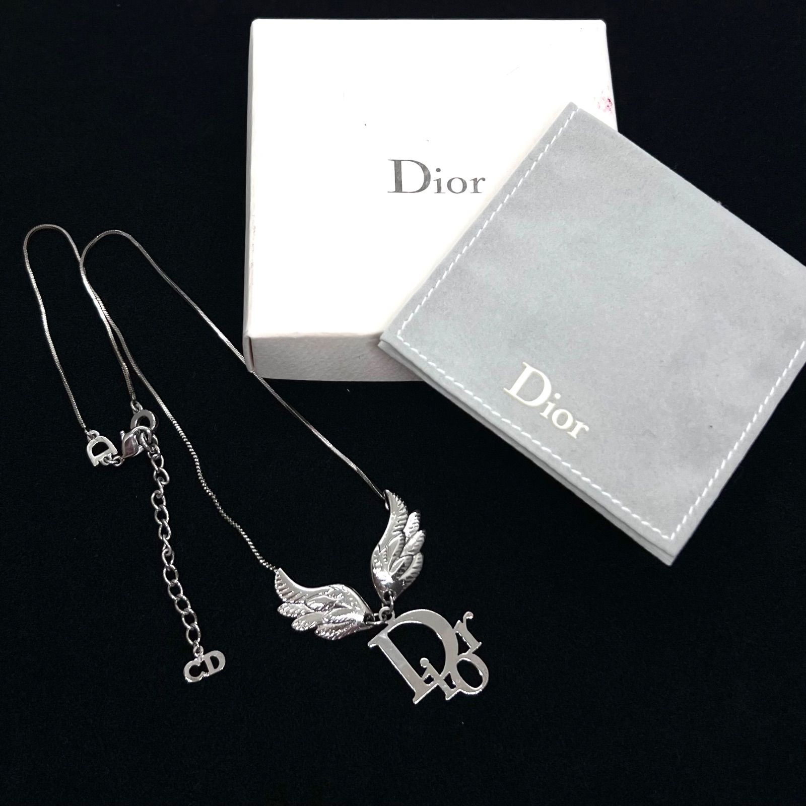 希少☆美品☆Christian Dior クリスチャンディオール ネックレス