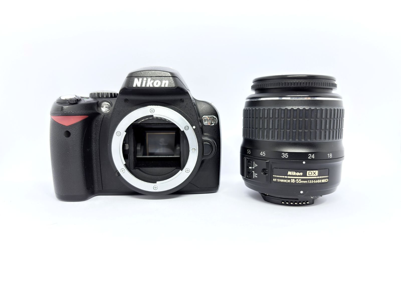 動作確認済】ショット数4149枚！ニコン Nikon D40X レンズキット 一眼