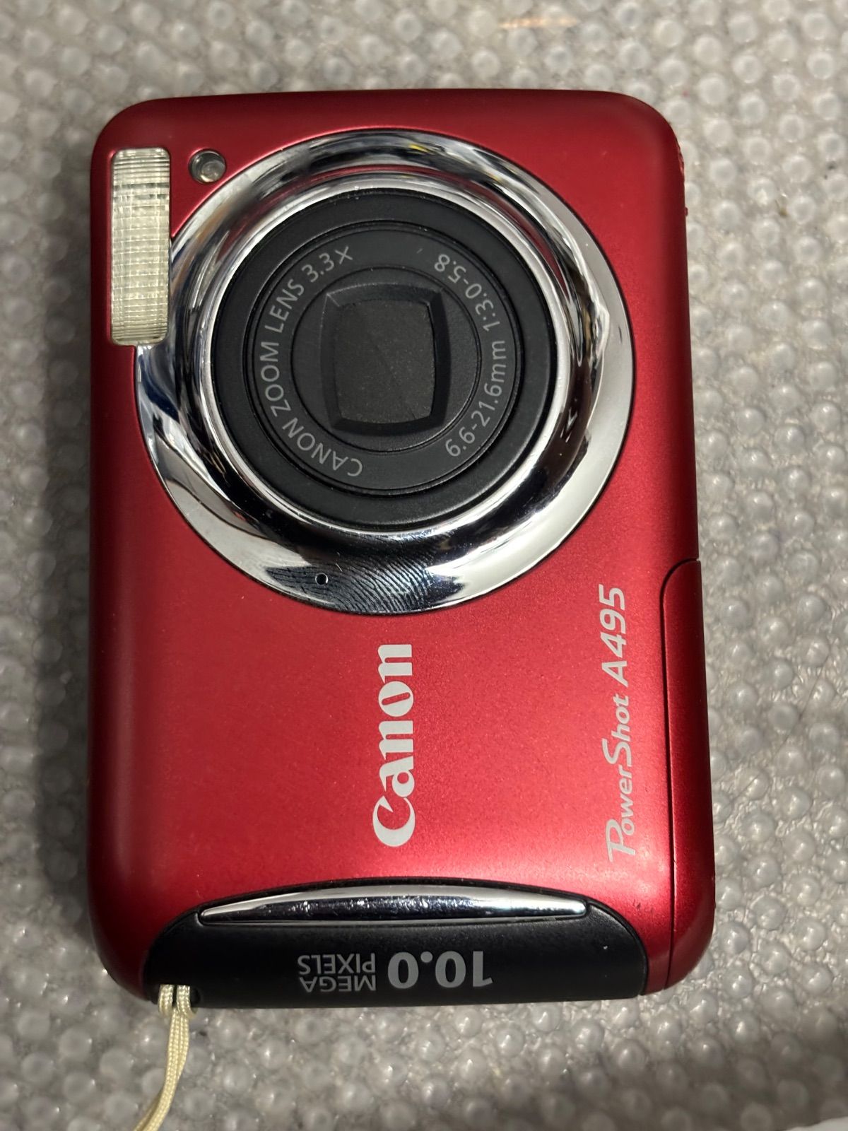 Canon PowerShot A495 レッド 12304 【公式通販】
