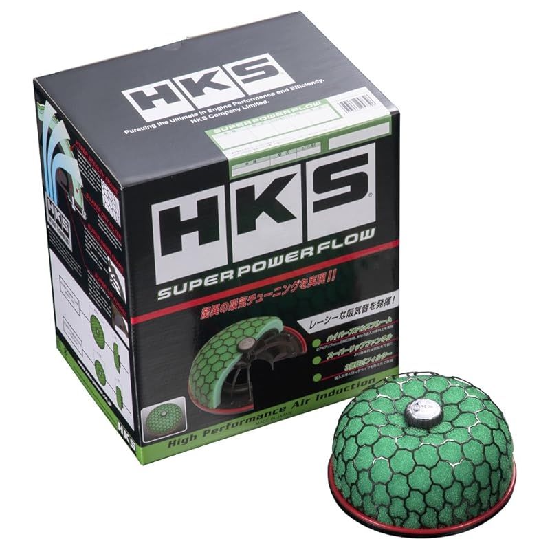 HKS 吸気系パーツ スーパーパワーフロー(エアクリーナー) ジムニー GF-, GH-TA-, ABA- JB23W K6A(ターボ) 98/10- 70019-AS108 1