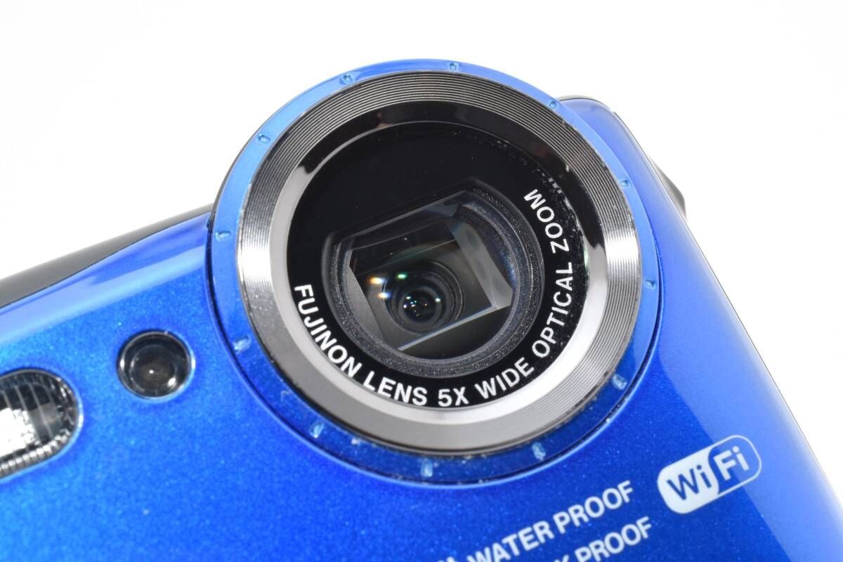 ☆美品☆富士フイルム FUJIFILM FinePix XP120 ブルー☆ W1236＃3958