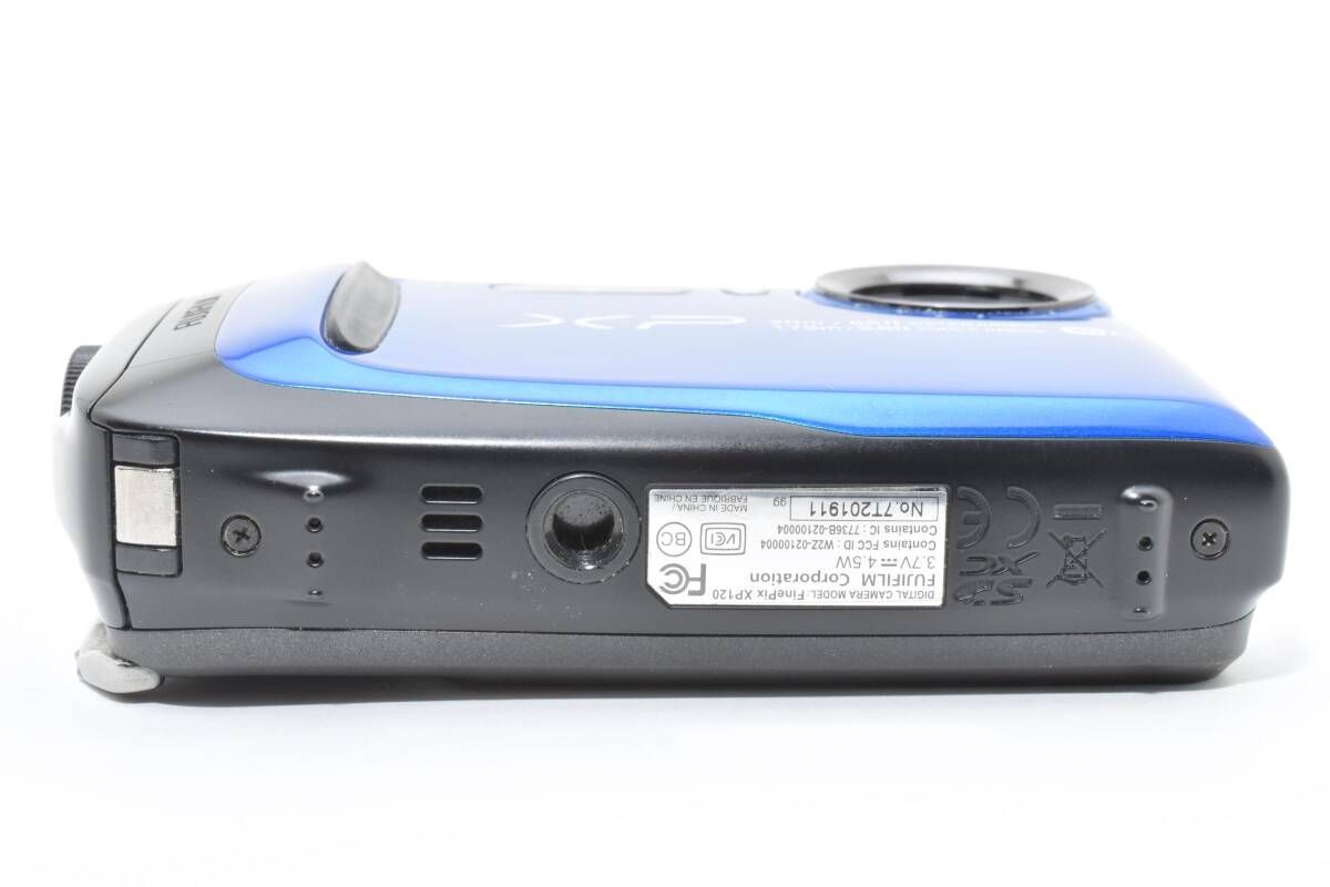 ☆美品☆富士フイルム FUJIFILM FinePix XP120 ブルー☆ W1236＃3958