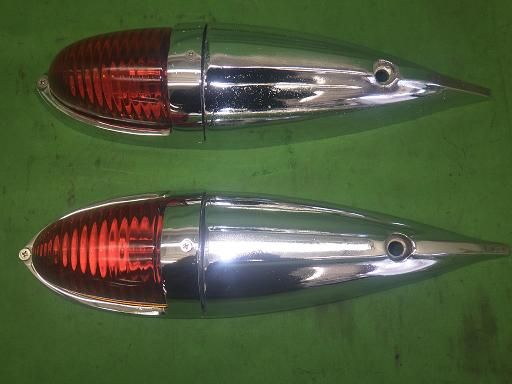 未使用】デコトラ ATS-717 メッキ ナマズマーカー 橙 2個 - メルカリ