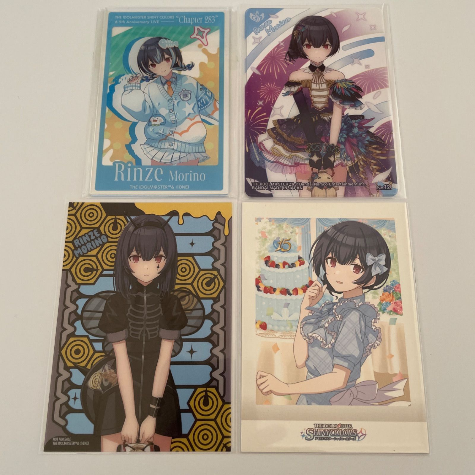 杜野凛世 アイドルマスターシャイニーカラーズ アクリルカードほか計4