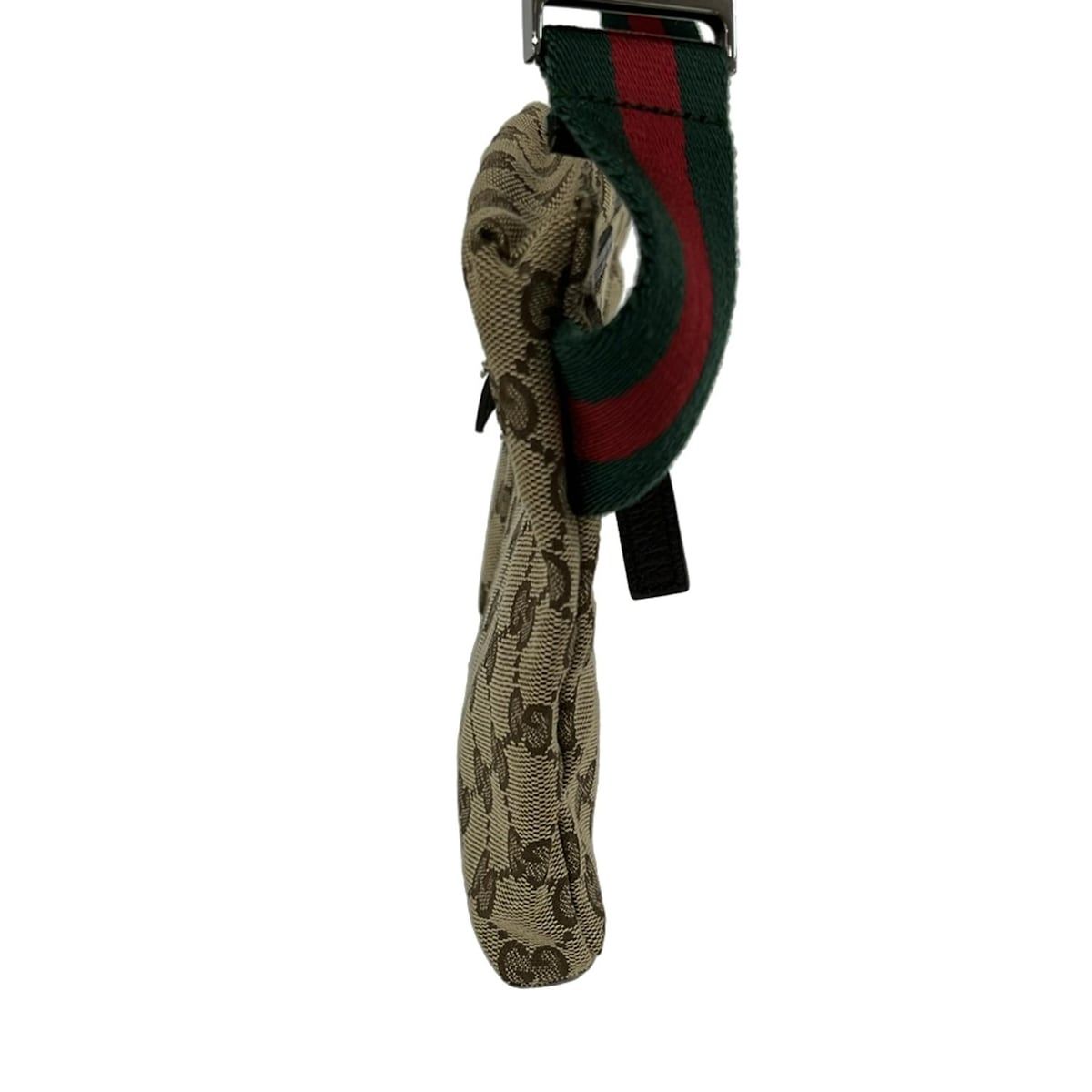 GUCCI(グッチ) ウエストポーチ GG柄 28566 ベージュ×ダークブラウン