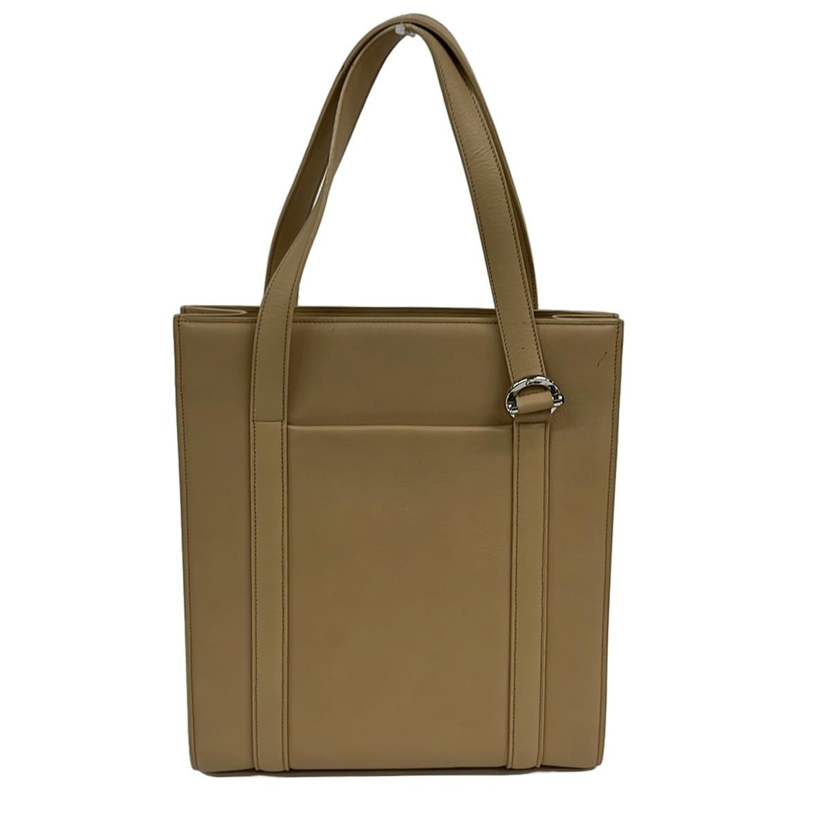 Cartier(カルティエ) トートバッグ - ベージュ レザー - メルカリ