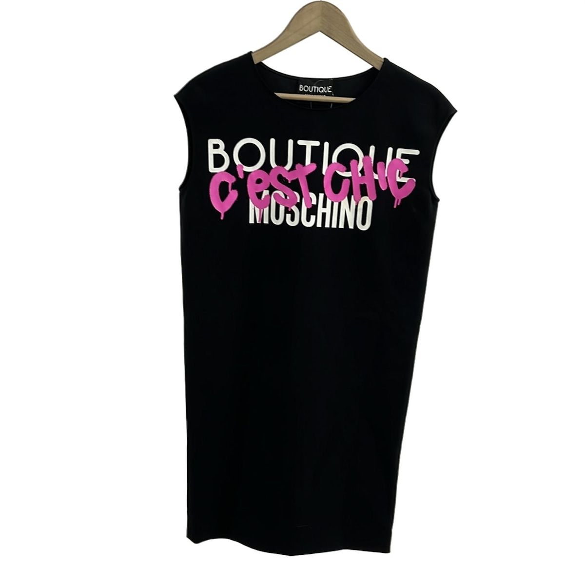 MOSCHINO(モスキーノ) ワンピース サイズUSA 2 レディース美品 - 黒