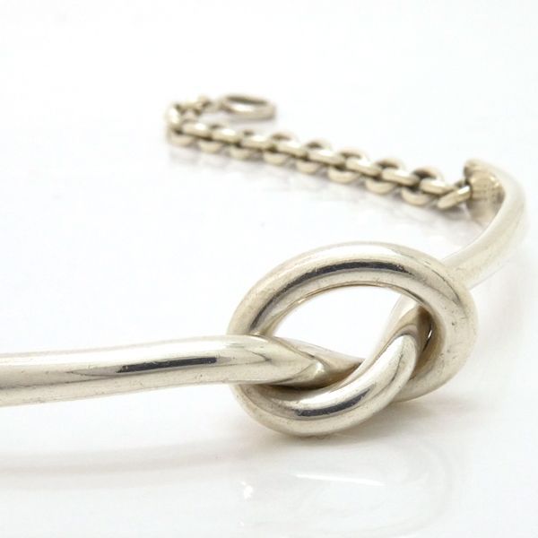 Georg Jensen ノット チェーン ブレスレット A51B シルバー 925S
