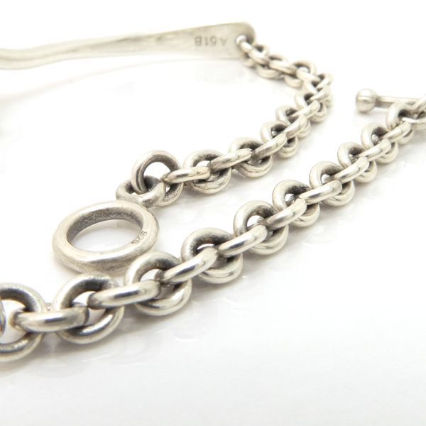 Georg Jensen ノット チェーン ブレスレット A51B シルバー 925S