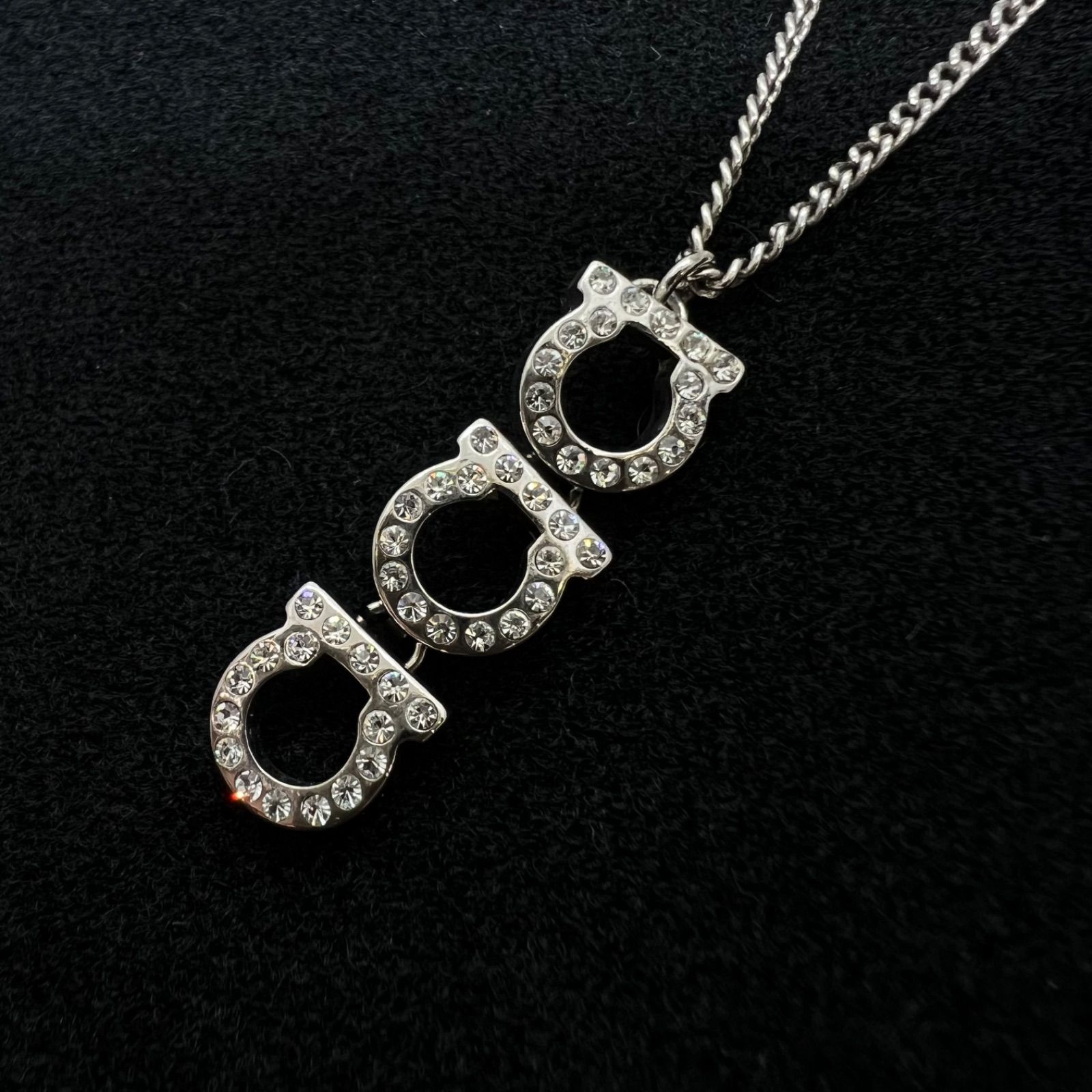 美品☆ Salvatore Ferragamo サルヴァトーレフェラガモ ネックレス
