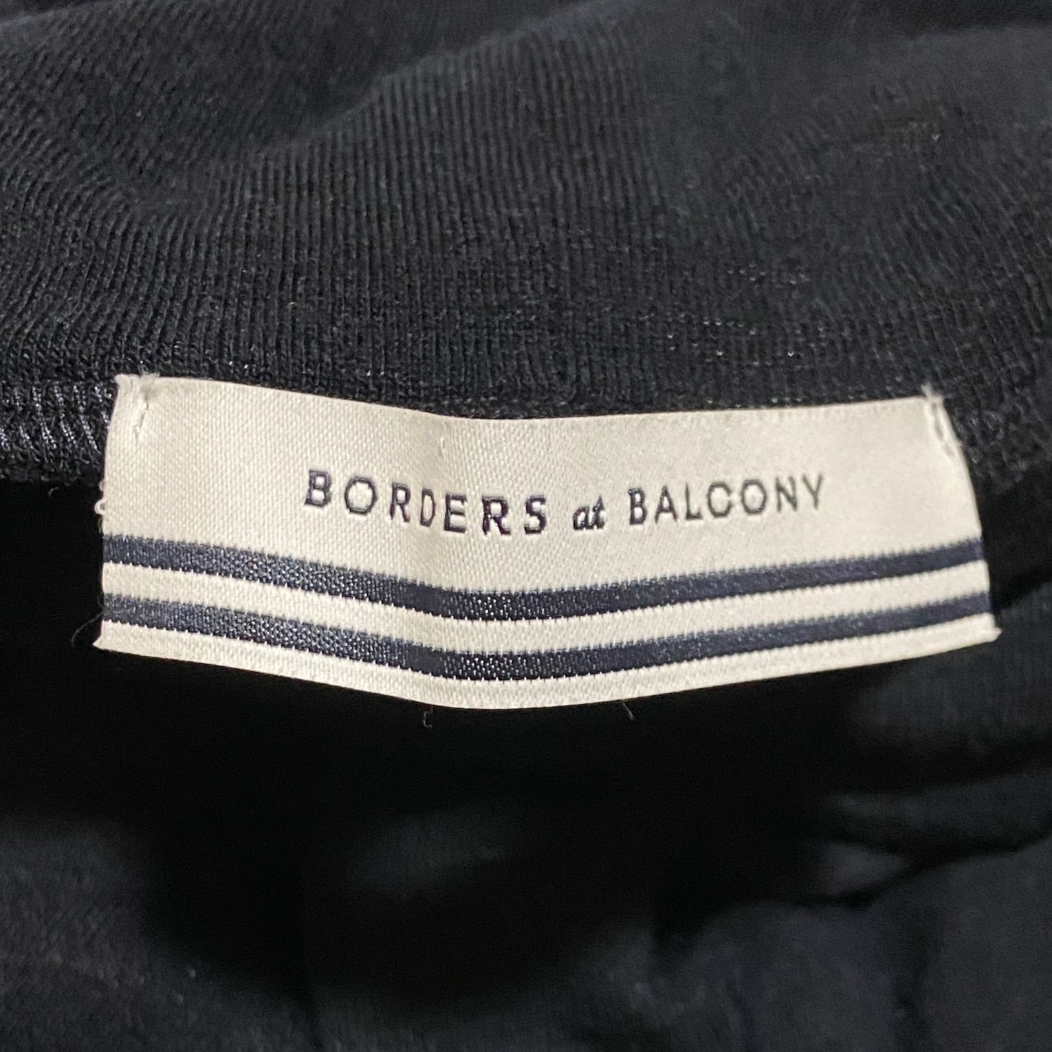 新品タグ付き BORDERS at BALCONY ボーダーズアットバルコニー