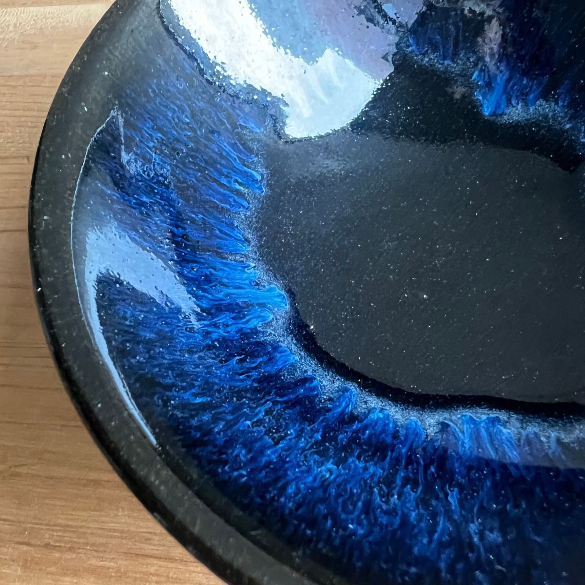 小石原焼 秀山窯 4寸小鉢 (12.5cm) 藍釉ブルー | ボウル 取り鉢 陶器