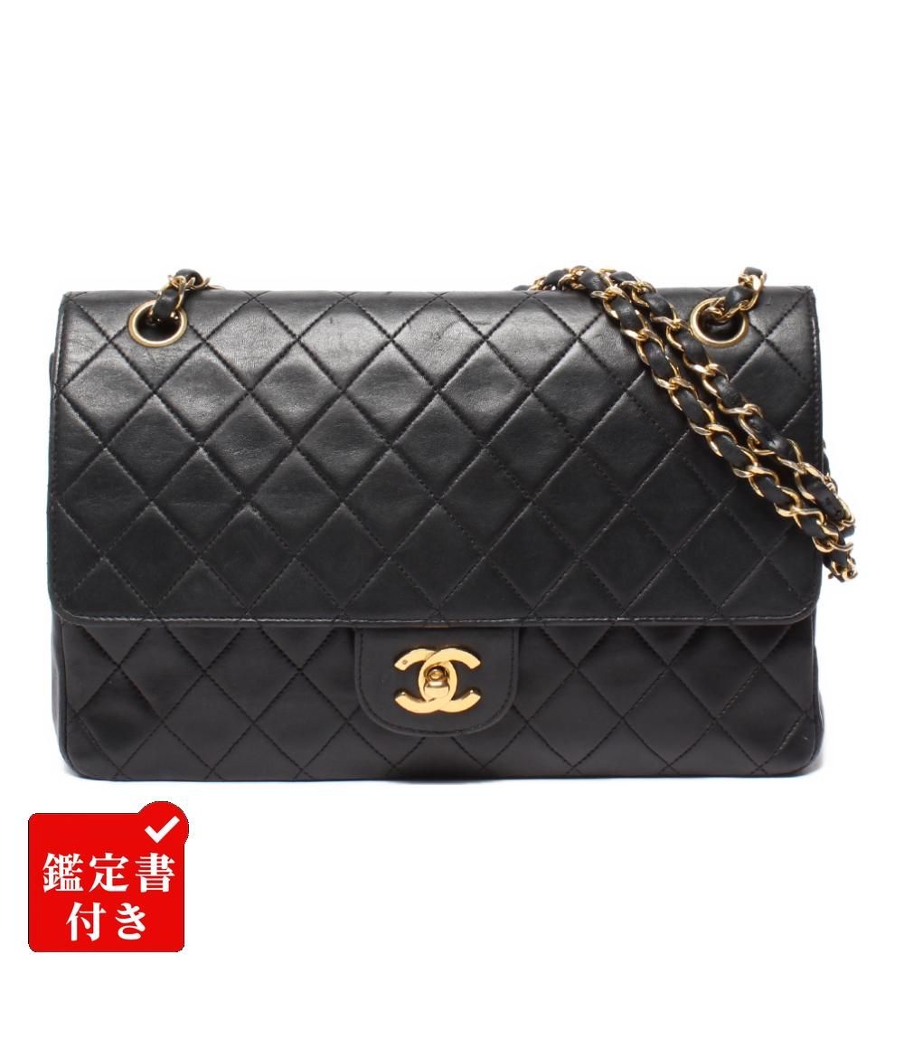 シャネル チェーンショルダーバッグ Wチェーン ダブルフラップ