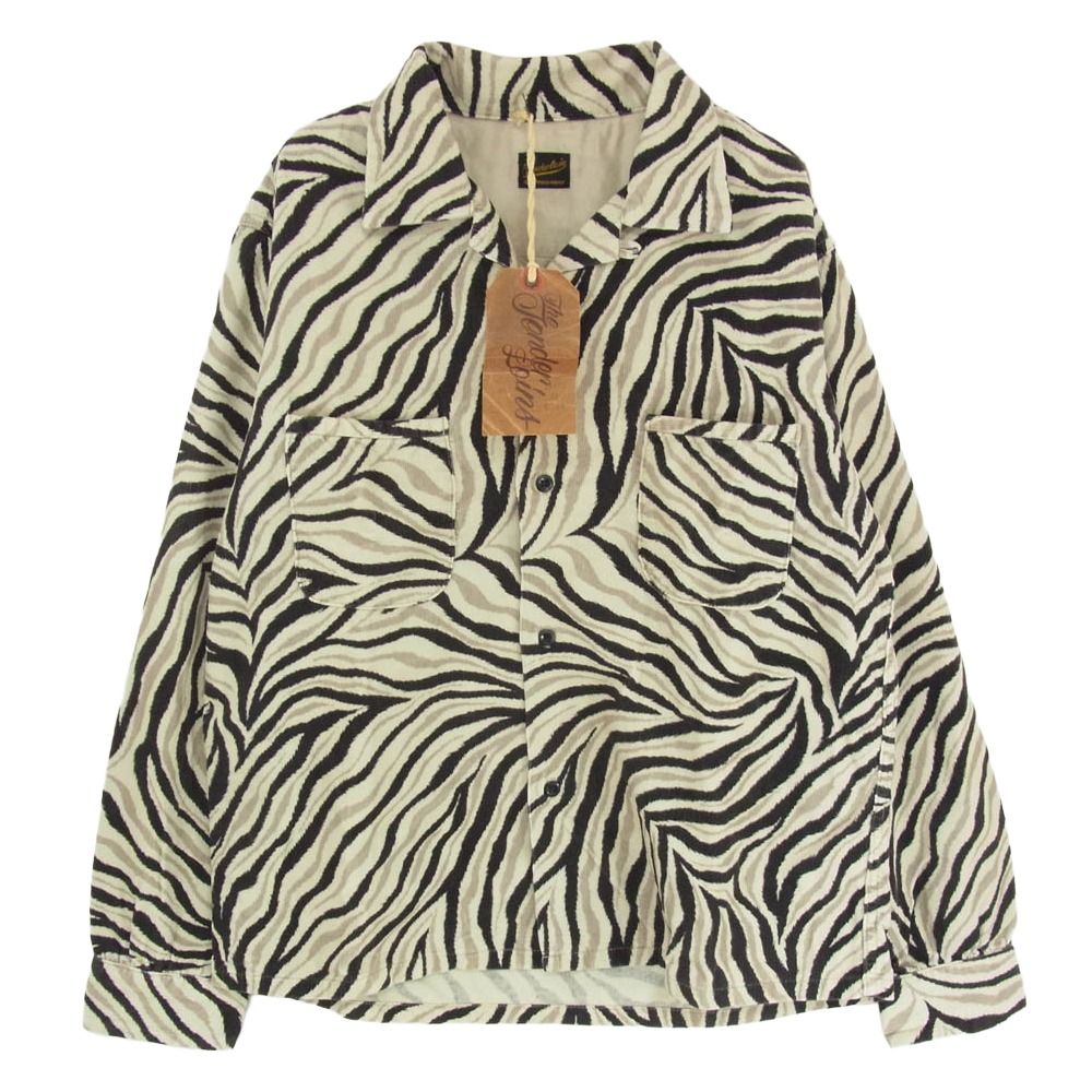 TENDERLOIN テンダーロイン T-CORDUROY SHT A ZEBRA ゼブラ柄