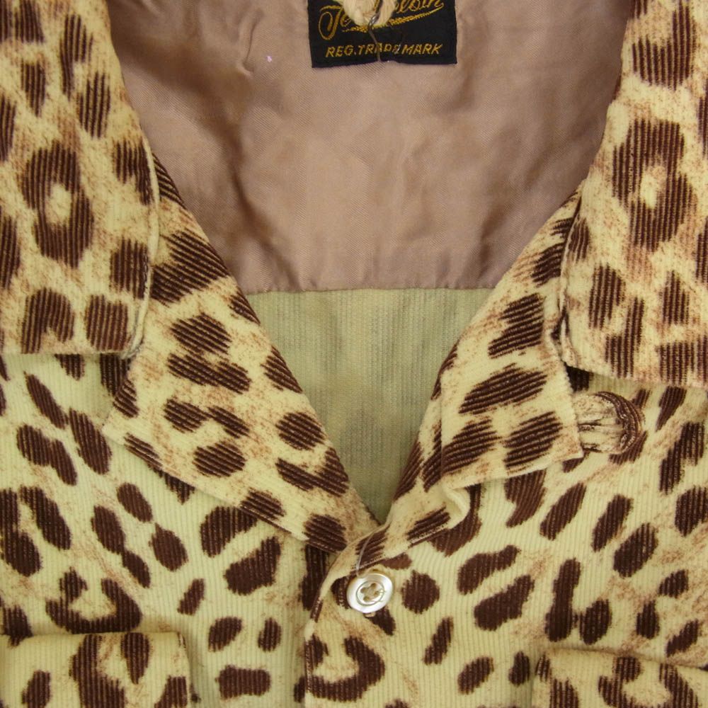 TENDERLOIN テンダーロイン T-CORDUROY SHT A LEOPARDO レオパード柄