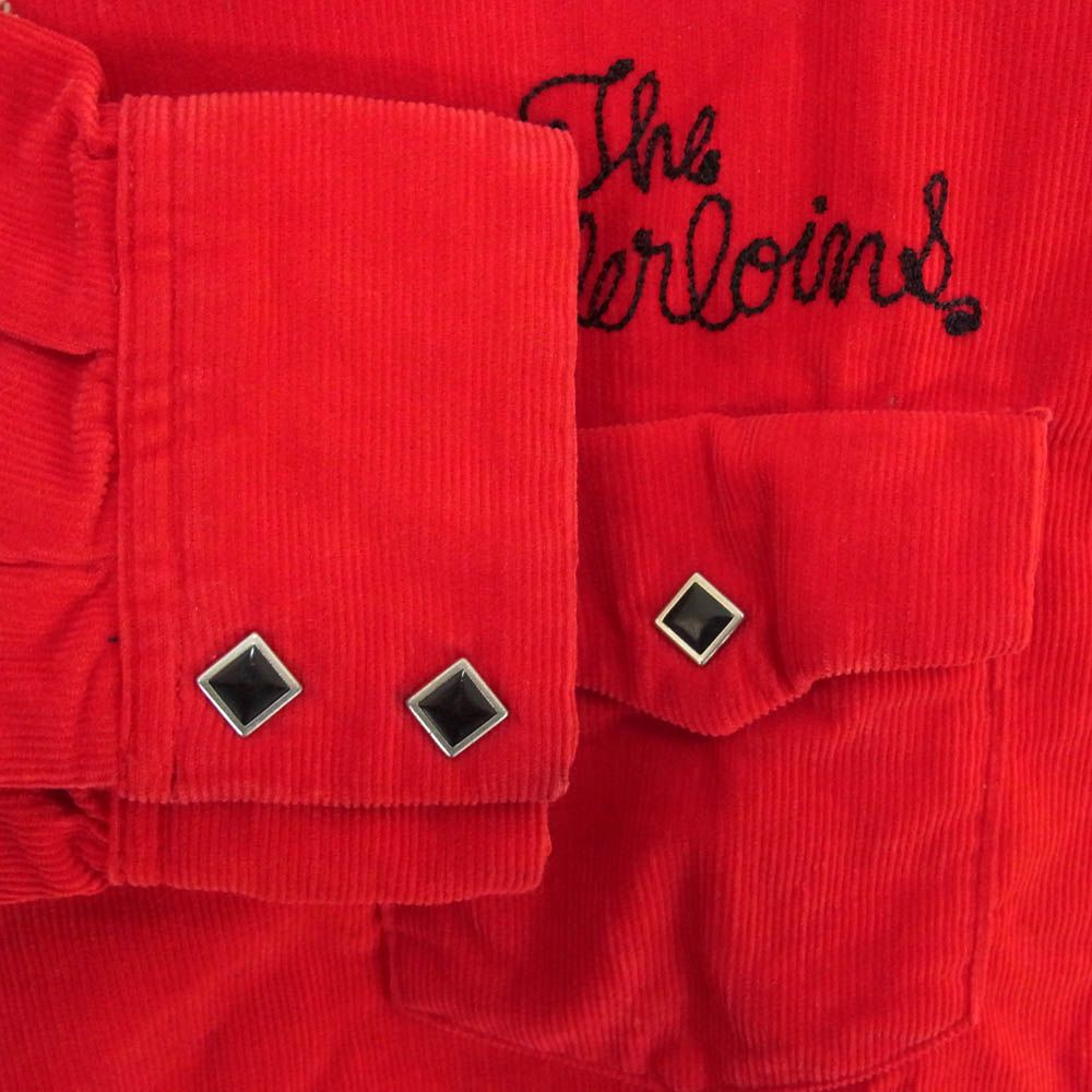 TENDERLOIN テンダーロイン T-CORDUROY SHT S チェーン刺繍ロゴ