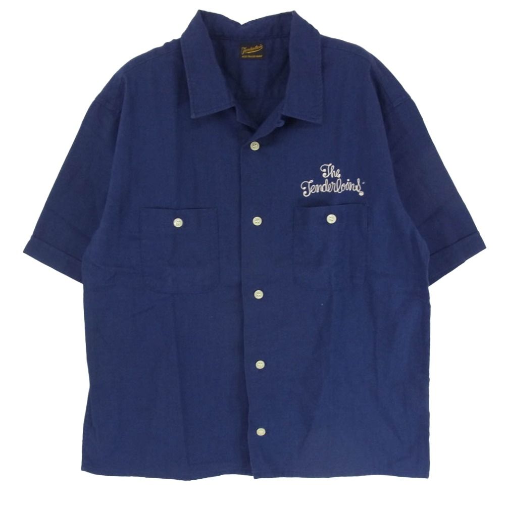 k*o様 オークション Tenderloins ネイビー ボウリング　シャツ　S k*o様 オークション Tenderloins ネイビー ボウリング シャツ S k*o様