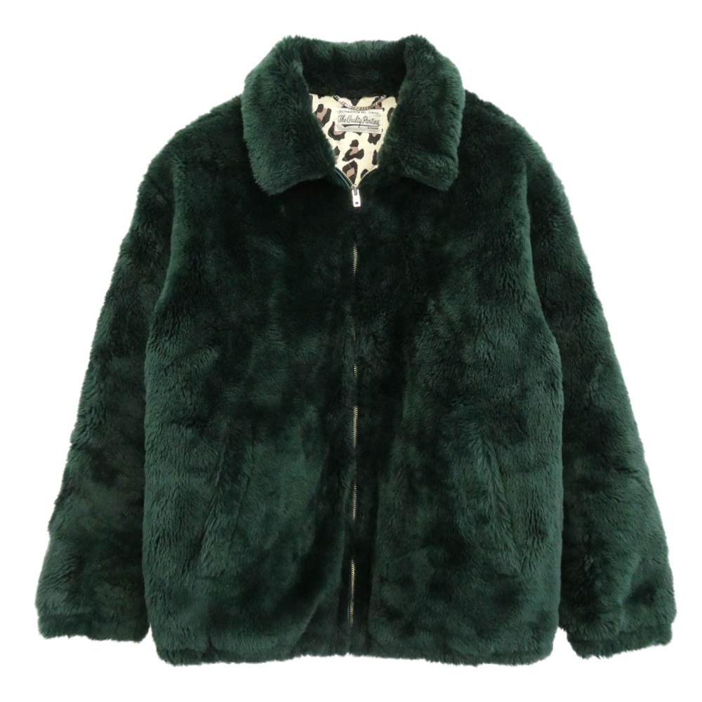 WACKO MARIA ワコマリア 21AW Fur COACH Jacket 裏地レオパード 中綿 WACKO MARIA ワコマリア 21AW Fur COACH Jacket 裏地レオパード 中綿