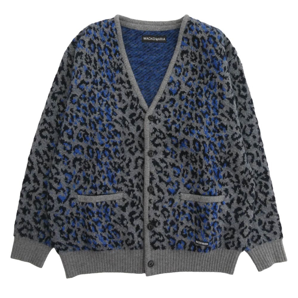 WACKO MARIA ワコマリア 25AW 25FW-WMK-KN08 LEOPARD MOHAIR JACQUARD