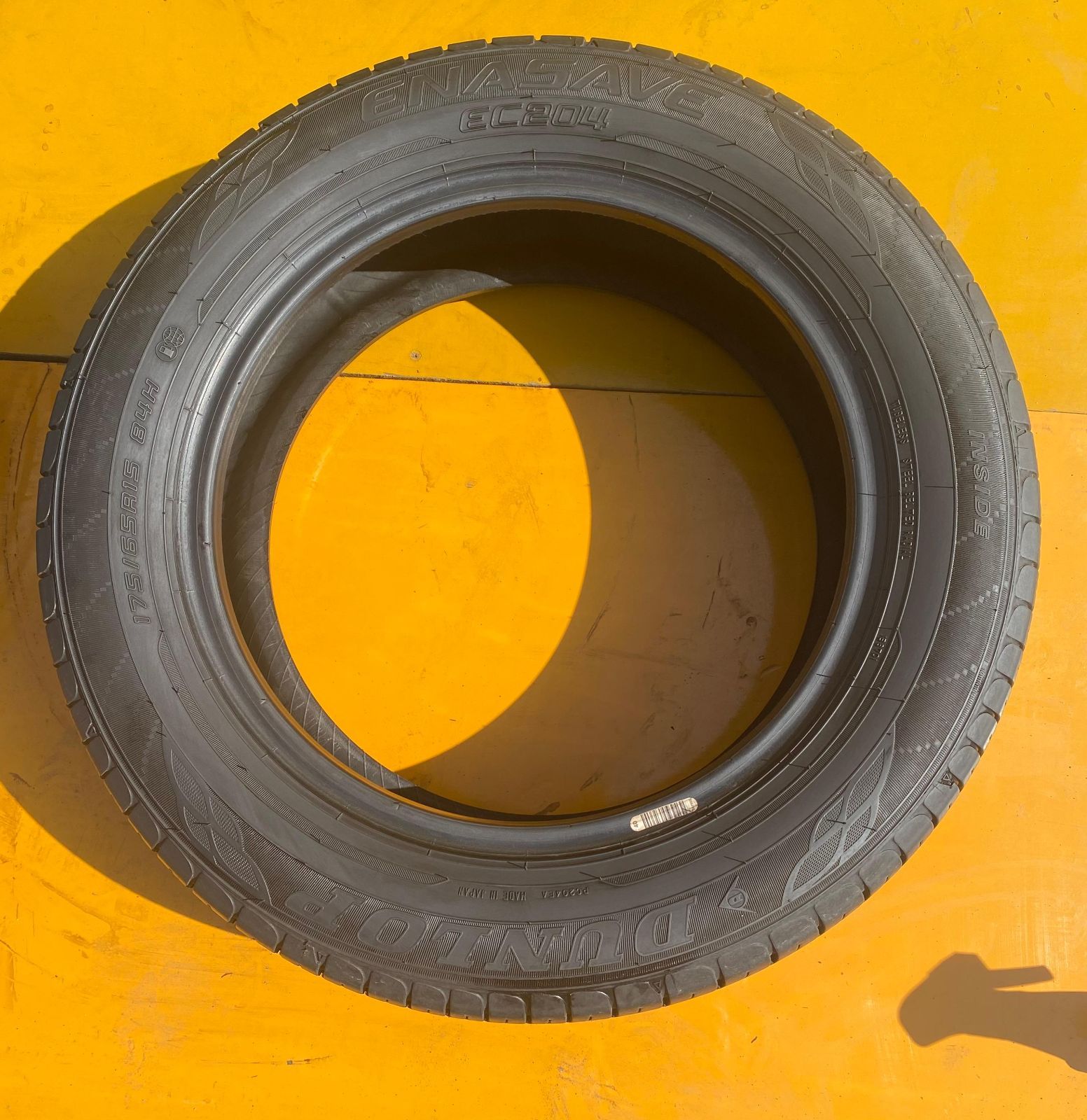 ZT-2610] タイヤ 4本 セット DUNLOP ダンロップ 175/65R15 84H ENASAVE