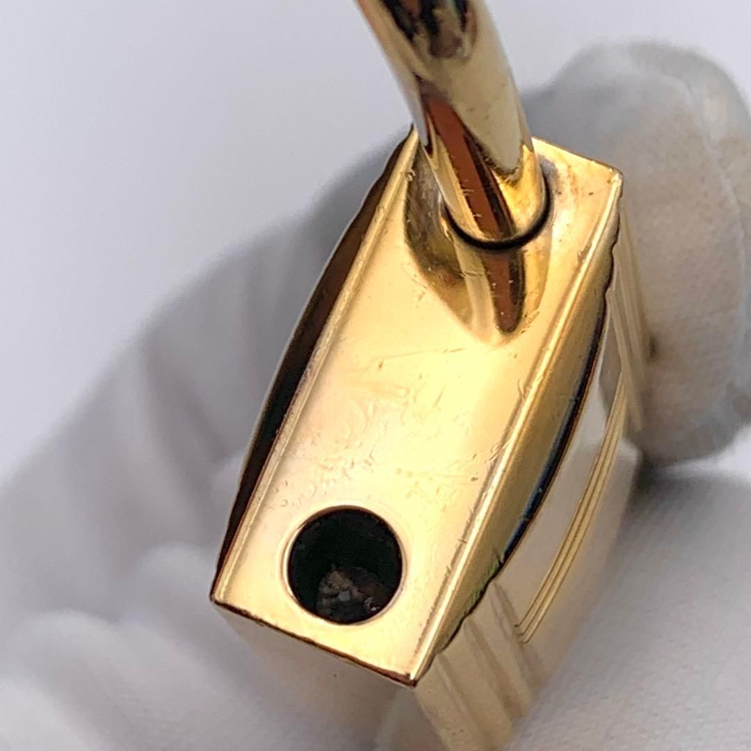 HERMES エルメス カデナ　24Kメッキ　No.107　107番　鍵付き エルメス カデナ 24Kメッキ No.107 107番 鍵付き カデナキー