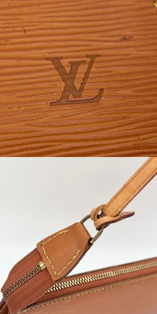 ルイヴィトン M40778 エピ ポシェット アクセソワール ポーチ ブラウン ルイヴィトン M40778 エピ ポシェット アクセソワール ポーチ ブラウン