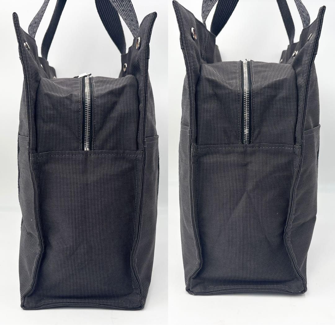 エルメス エールライン GM トートバッグ A4収納可能 グレー系 鞄