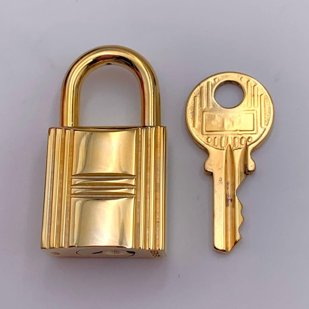 エルメス カデナ 24Kメッキ No.101 101番 鍵付き カデナキー