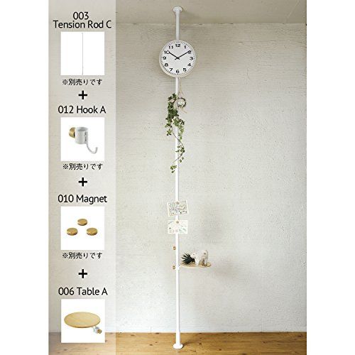 DRAW A LINE 006 Table A White ドローアライン テーブルA ホワイト 縦