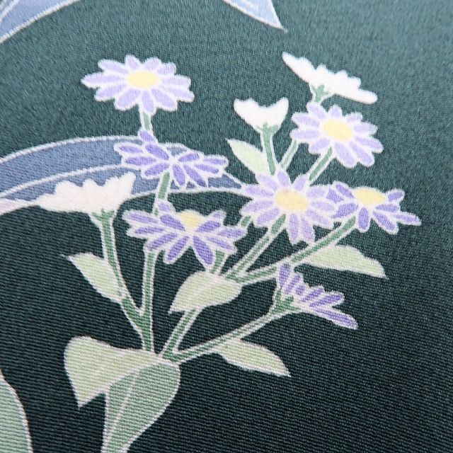 百華❀Y4304◇十日町友禅 遠田藤舟落款 手縫い仕立て 正絹 訪問着 着物