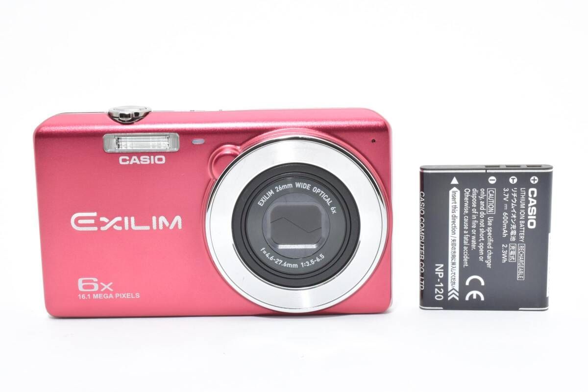 ☆極上品☆カシオ CASIO EXILIM EX-Z900 レッド☆ W1211＃3965 - メルカリ