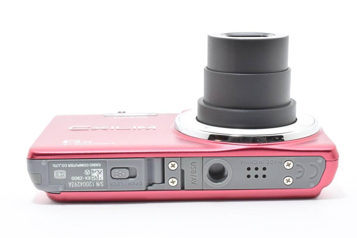 ☆極上品☆カシオ CASIO EXILIM EX-Z900 レッド☆ W1211＃3965 - メルカリ