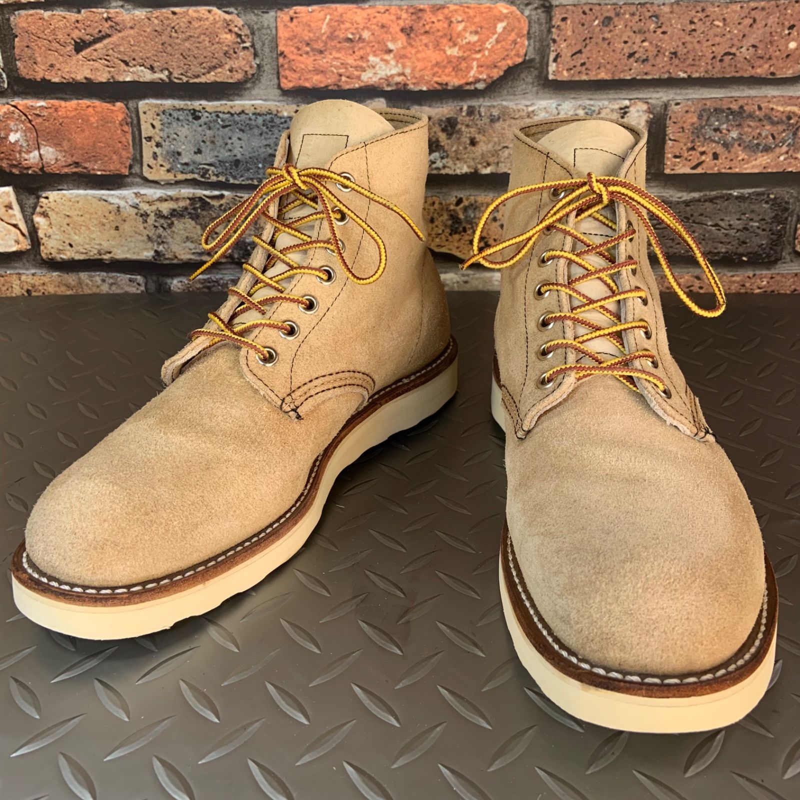 ☆REDWING 8167 ラウンドトゥワークブーツ 2010年製 US8E JP26㎝ 廃盤