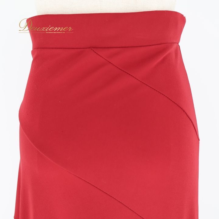 フラメンコ　ファルダ　パルパデオ　新品　未使用　赤　レッド　練習スカート フラメンコ ファルダ パルパデオ 新品 未使用 赤 レッド 練習スカート