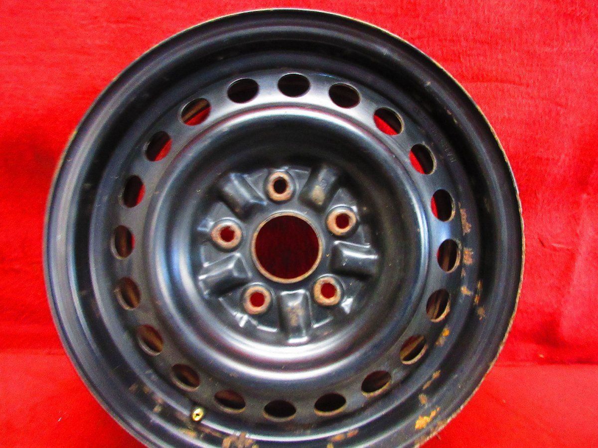 スチール ホイール 2本 トヨタ 15 6 J 5穴 PCD 114 3 50 ハブ径 60 アイシス クラウン イプサム エスティマ等 52532 H