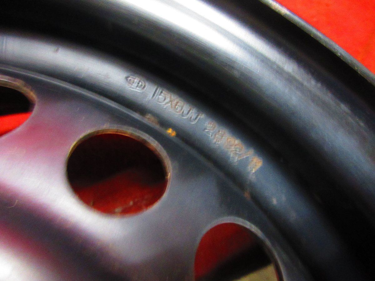  スチール ホイール 2本 トヨタ 15 6 J 5穴 PCD 114 3 50 ハブ径 60 アイシス クラウン イプサム エスティマ等 52532 H 15インチ ホイール