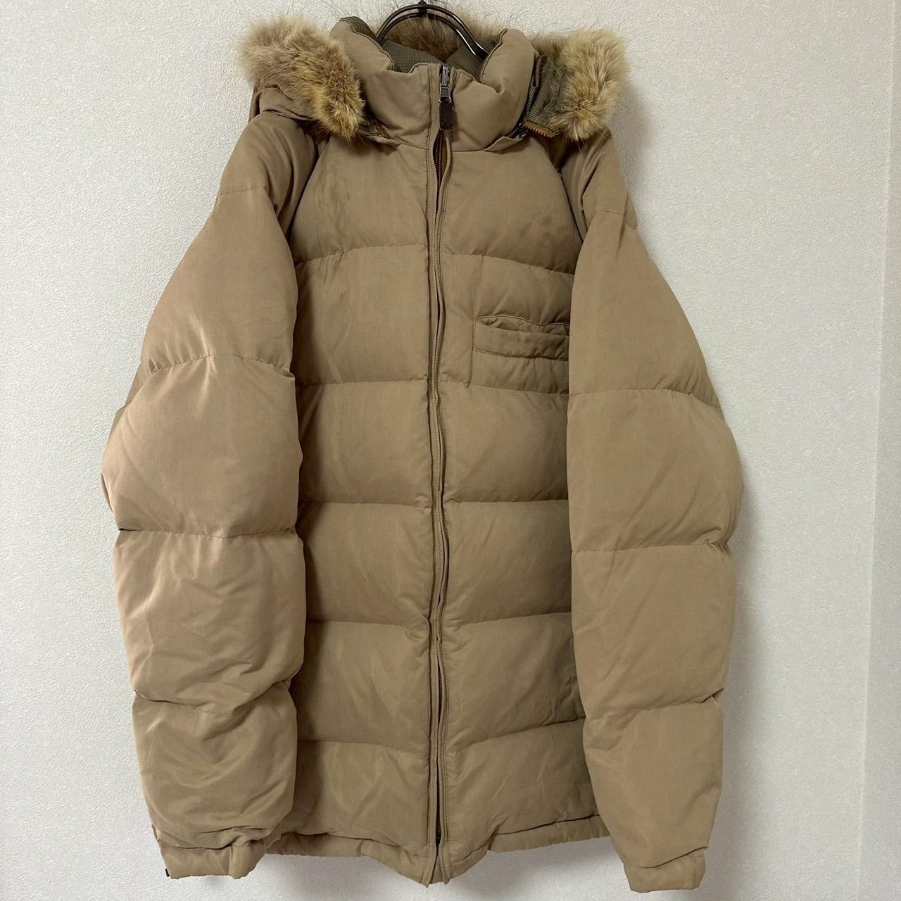 CHAPS リバーシブルダウンジャケット ブラウン M 着回し カジュアル 