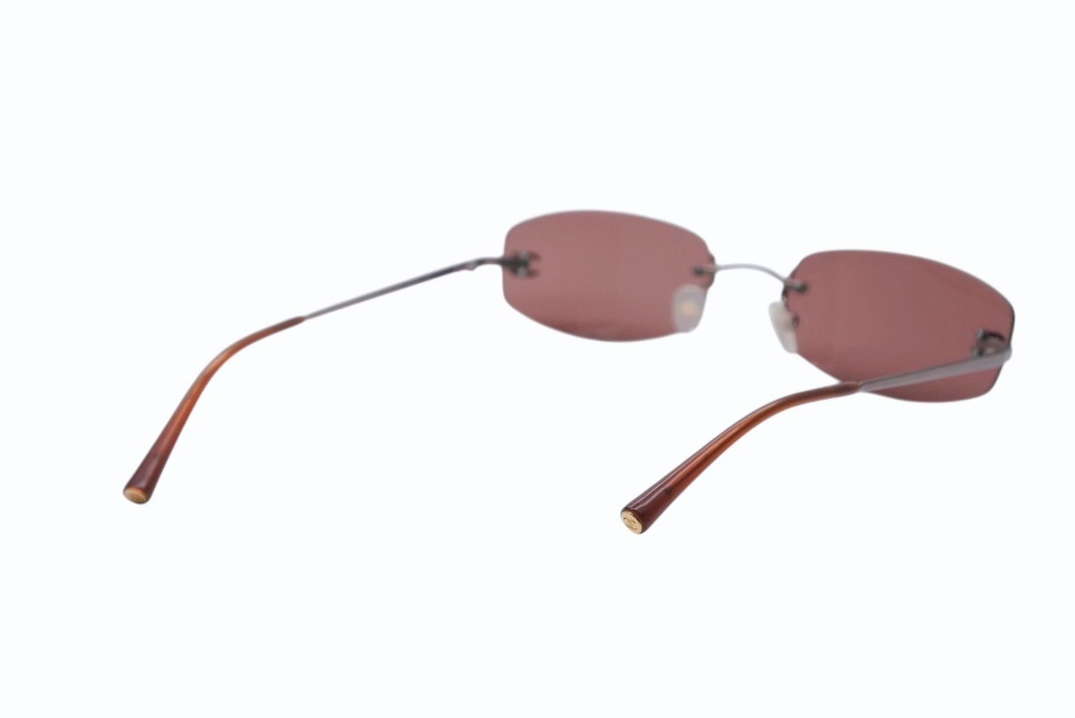 CHANEL シャネル サングラス 眼鏡 ココマーク リムレス フチなし 4002