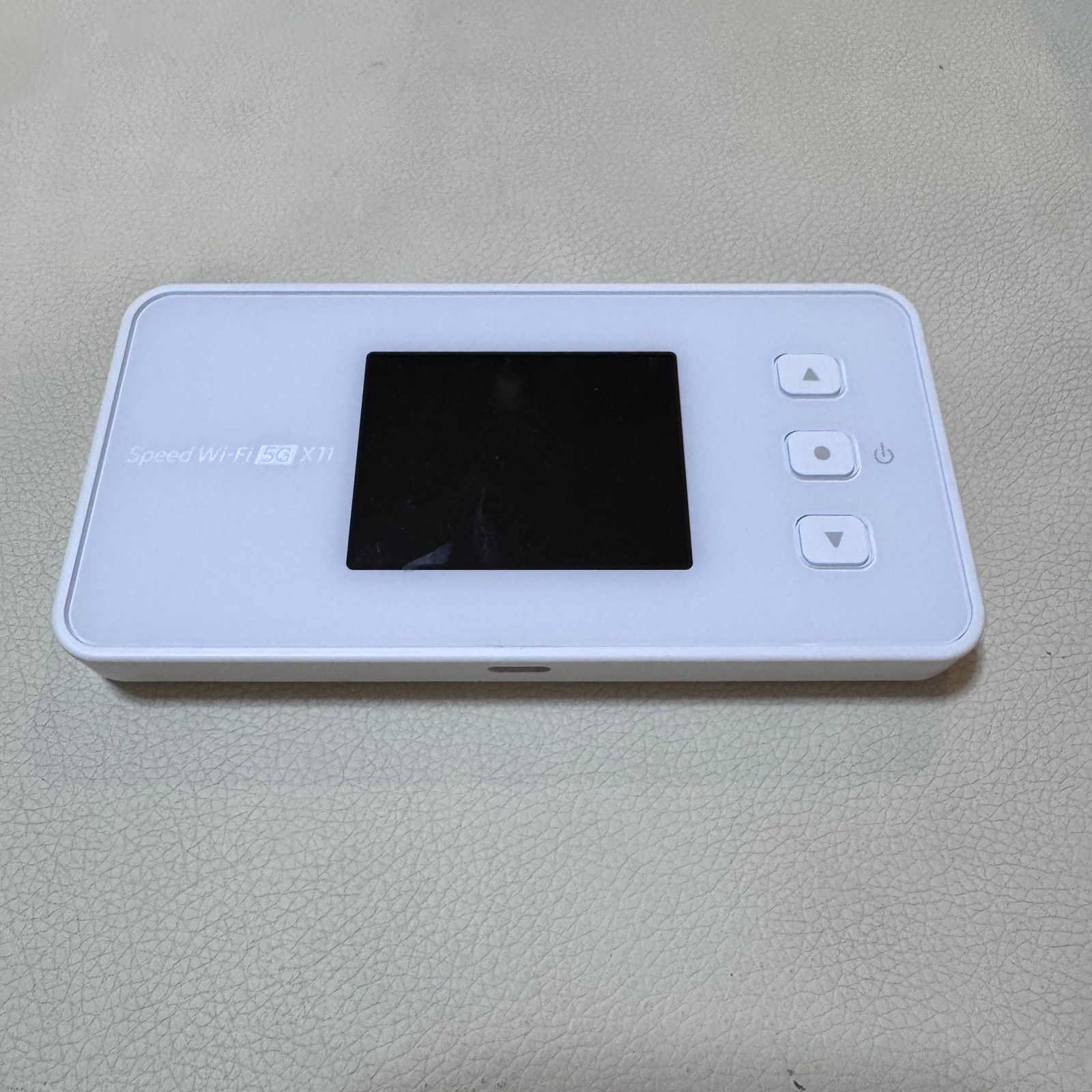 モバイルルーター ホワイト LCDディスプレイ NEC Speed Wi-Fi 5G X11 NAR01 モバイルルーター 動作確認済 - メルカリ